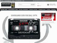 Tablet Screenshot of mancassola.it